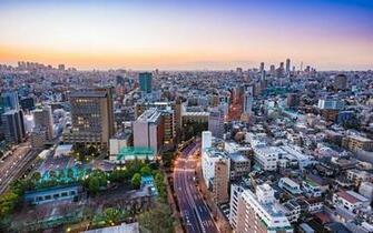 Image Tokyo Japan Megalopolis From Above Cities Building
