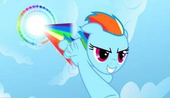 Rainbow Dash Sonic Rainboom Wallpaper Clone