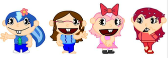 Htf Htfa Team Girls Human Form By Htfmegaman