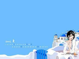 Fancy Cg Wallpaper August Cute Illustration