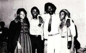 Gregory Isaacs With His Wife June Wyndham General