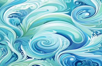 Aqua Colored Wallpaper