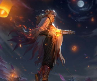 Kyojuro Rengoku Anime Demon Slayer Wallpaper