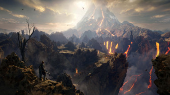 4k Shadow Of War Background X Wallpaper