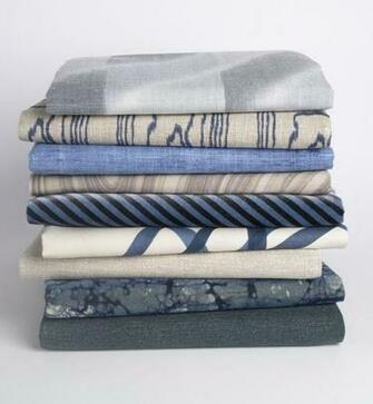 Kelly Wearstler For Groundworks At Lee Jofa Blue Fabrics