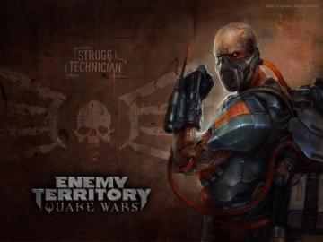 Strogg Technician Quake Wars Enemy Territory Wallpaper