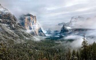Yellowstone National Park Winter HD Wallpaper