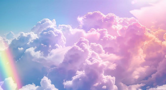 Pastel Rainbow Wallpaper