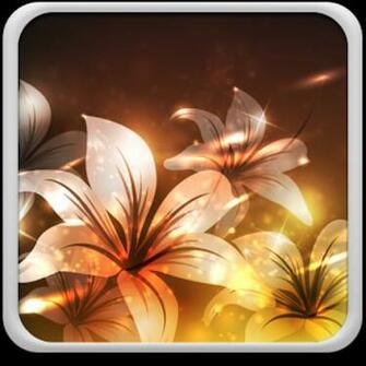 Imagen Glowing Flowers Live Wallpaper 0big Jpg