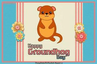 Happy Groundhog Day Wallpaper