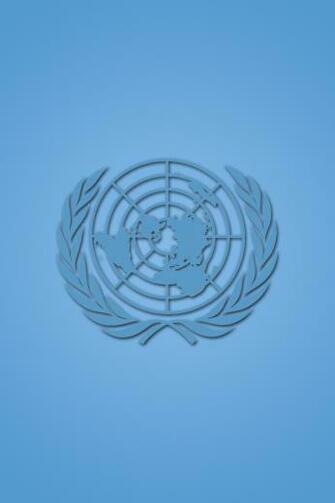 United Nation Logo iPhone Wallpaper HD