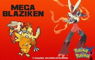 Mega Blaziken Fan Art Wallpaper By