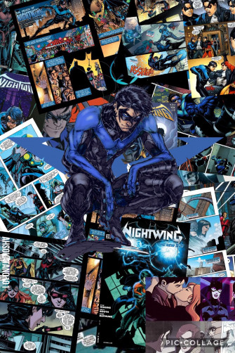 Nightwing Wallpaper Batman Comic Art