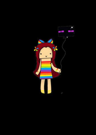 Minecraft Girl By Cubedcake