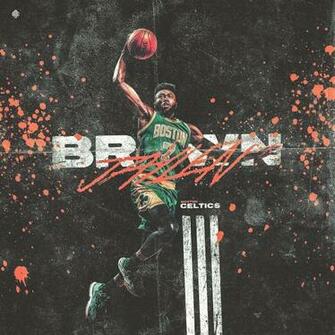 Adidas Poster Spoof Jaylen Brown Celtics On