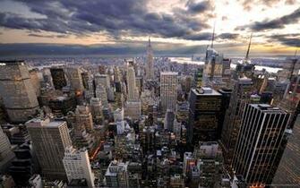 New York Panorama Wallpaper