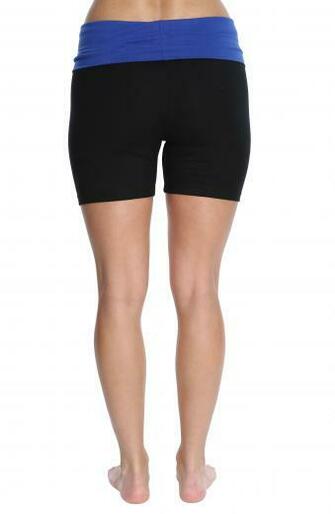 Clothing Background In Yoga Shorts Fit Women Lounge Wear
