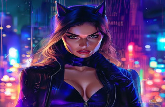 Anne Hathaway Catwoman Wallpaper