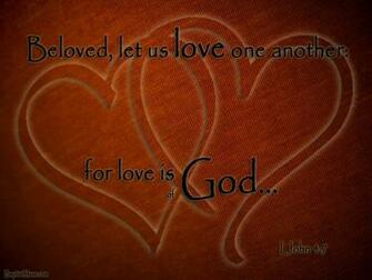 Love God Background Is Of