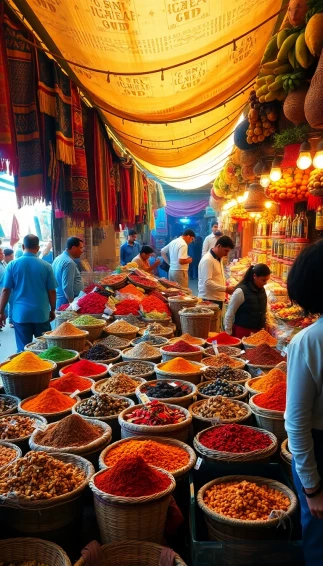 Spice Market Wallpaper