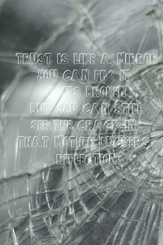 Broken Mirror Reflection Wallpaper Crashed Telephone
