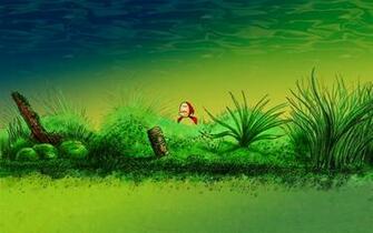 Vita In Un Mondo Quadrato Da Pesce Rosso A Wallpaper