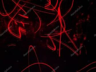 Red Lines Black Background Hellish Stock Photo