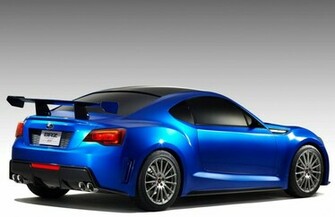 Subaru Brz Sti Concept Car Wallpaper