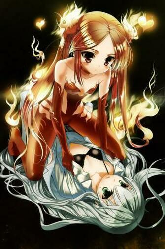 Anime Lesbians iPhone And 4s Wallpaper