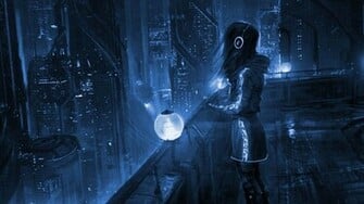 Cyberpunk Wallpaper For Widescreen Desktop Pc