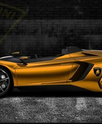 Fondo Escritorio Lamborghini Aventador J Gold