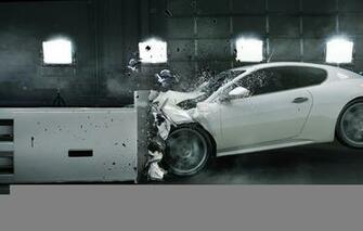 Wallpaper Test Car Vehicle Front Impact Situations