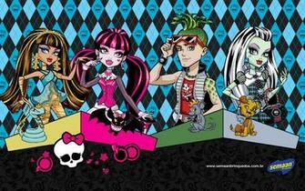 Monster High Divertidos Desktop Wallpaper