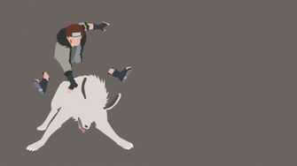 Kiba Inuzuka The Last Minimalist Wallpaper By Douglaaz