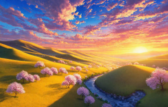 Anime Landscapes Wallpaper