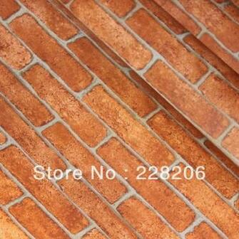 Brick Wallpaper Faux