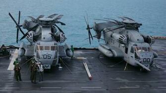 Warship Ch 53e Super Stallion Helicopters Wallpaper