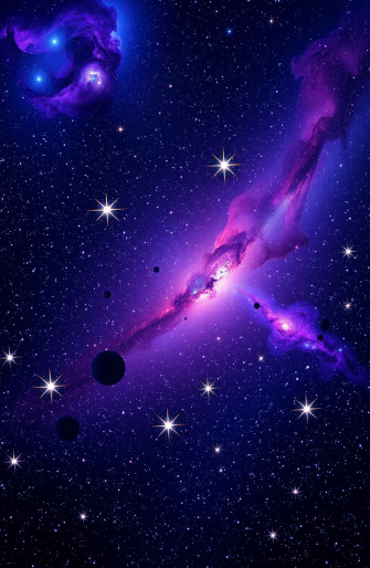 Space Star Background