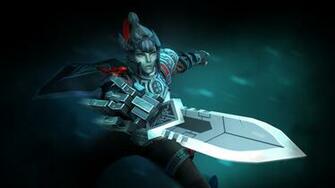 Phantom Assassin Mortred Dota Set Girl Game HD Wallpaper