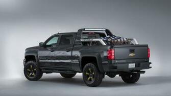 Chevrolet Silverado Black Ops Concept Back Picture