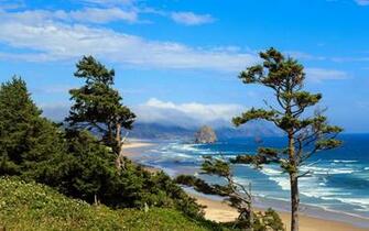 Beautiful Coastline HD Wallpaper Background Image