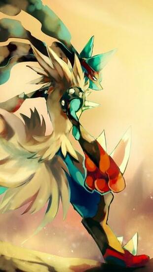 Mega Lucario Pokemon iPhone Wallpaper Mobile9