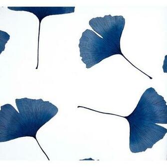 Marimekko Biloba X Floral And Botanical Embossed Wallpaper