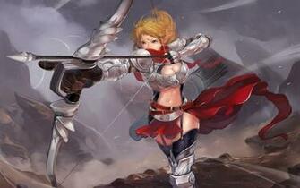 Wallpaper Of The Day Elf Archer Fantasy Sexy Girl