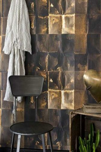 Mind The Gap Shibui Wallpaper Copper In Home