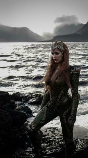 Wallpaper Justice League Amber Heard Queen Mera Movies