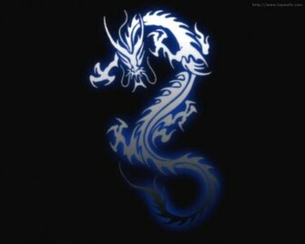 Tribal Dragon Wallpaper