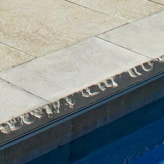 Ledgestone Buff Coping Contemporary Other Metro By Unilock