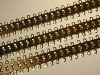 Terminal Connection Strip Or Tag For Making Electrical
