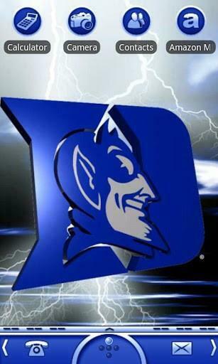 Bigger Duke Blue Devils Theme For Android Screenshot